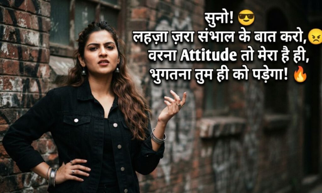Gussa Female Attitude Shayari