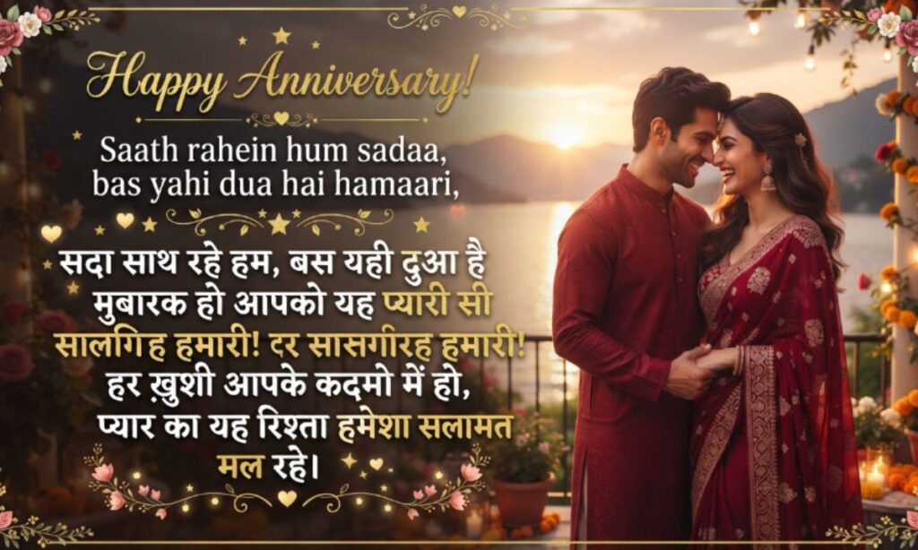 Happy Anniversary Shayari