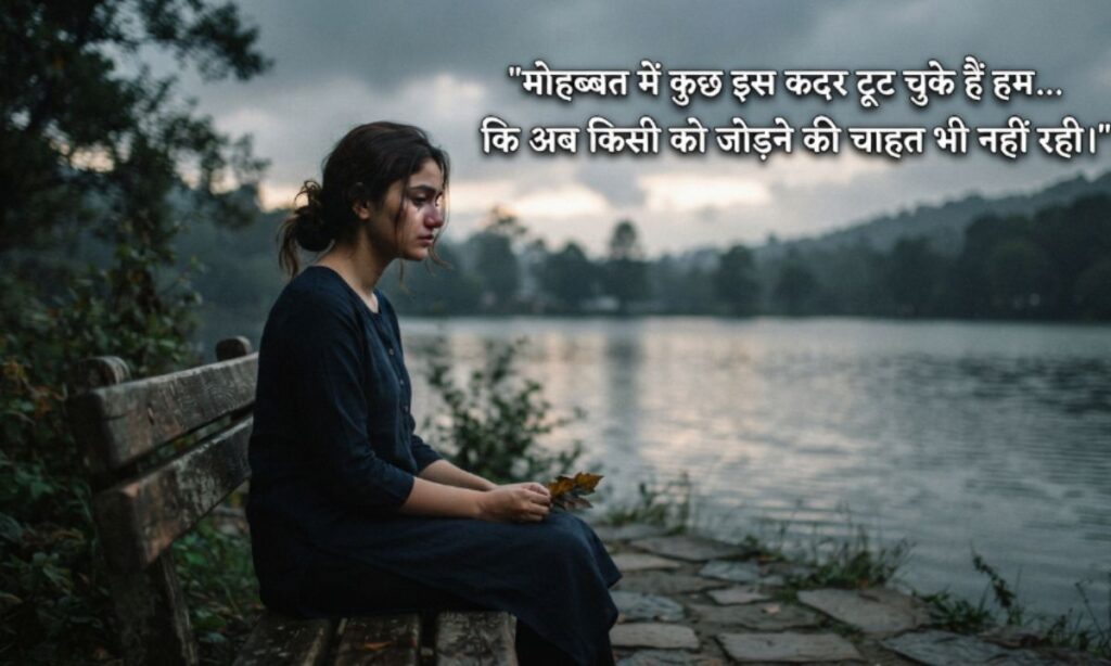 Heart Touching Sad Love Shayari (दिल को छू लेने वाली शायरी)