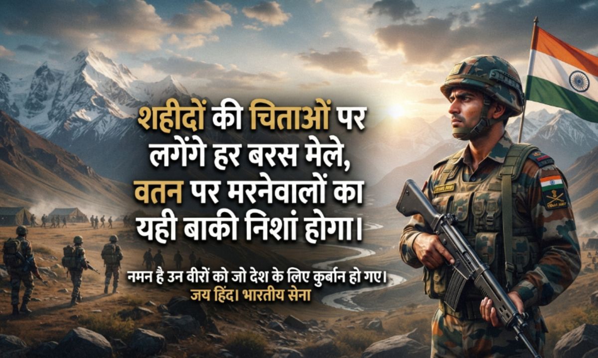 Indian Army Shayari