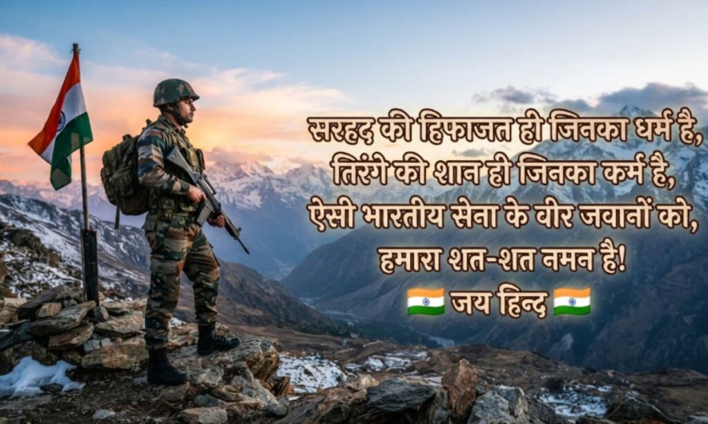 Indian Army Shayari