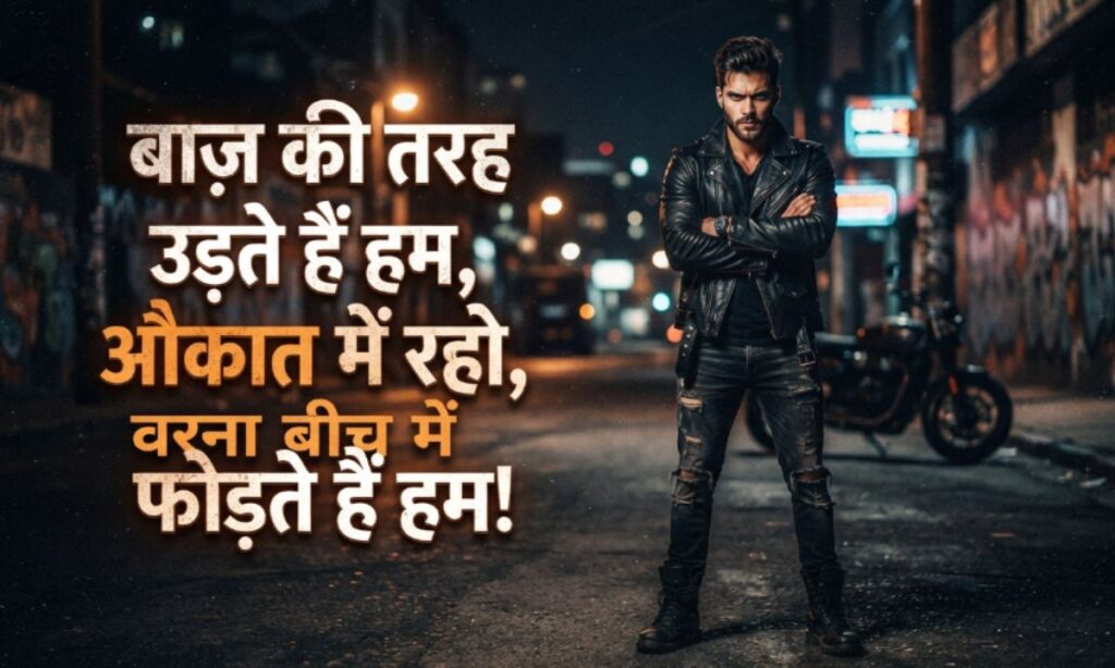 Killer Attitude Shayari 2 Line