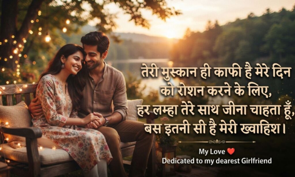 Love Shayari in Hindi for Girlfriend