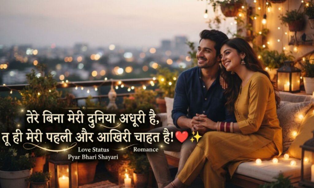 Love Status in Hindi – लव स्टेटस