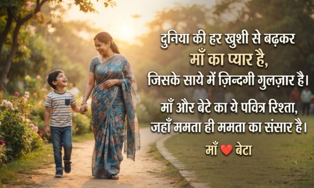 Maa Bete ke Liye Shayari