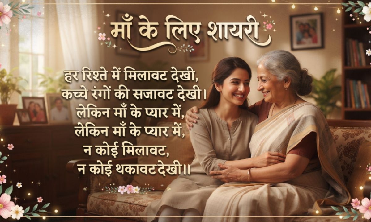 Maa Ke Liye Shayari