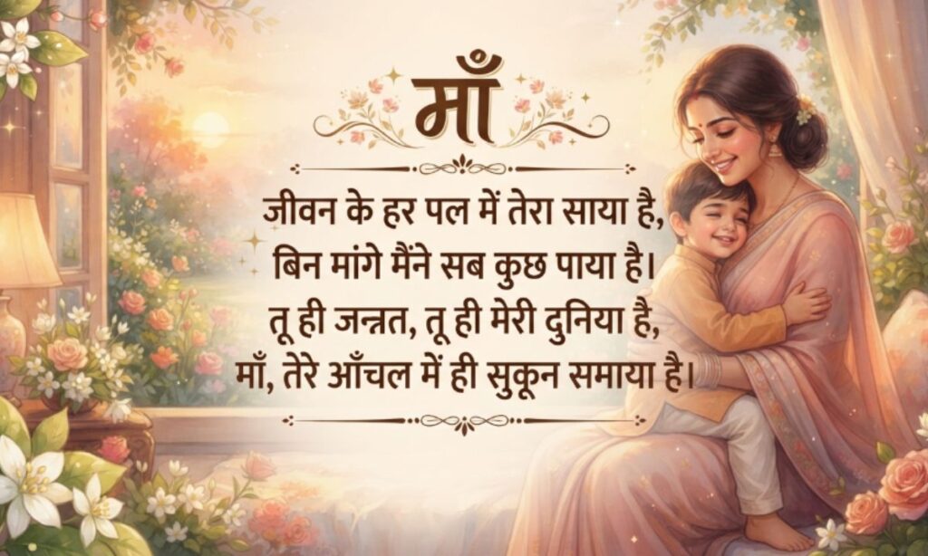 Maa ke liye shayari on life