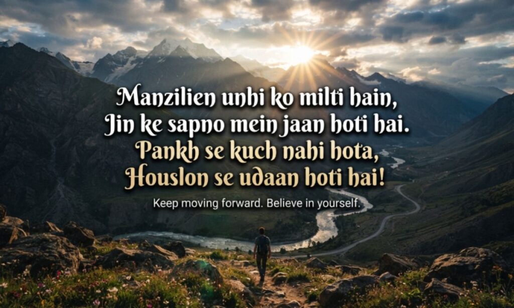 Motivational Shayari in Roman