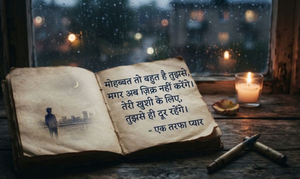 One-Sided Heart Touching Shayari