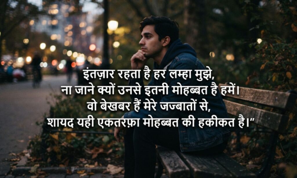 One Sided Love Shayari