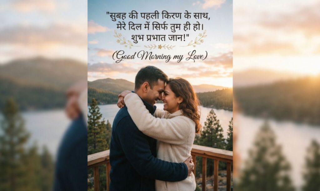 Romantic Good Morning Shayari