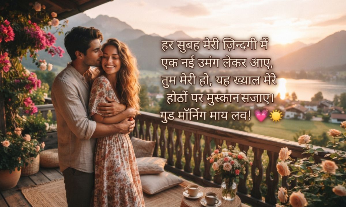 Romantic Good Morning Shayari