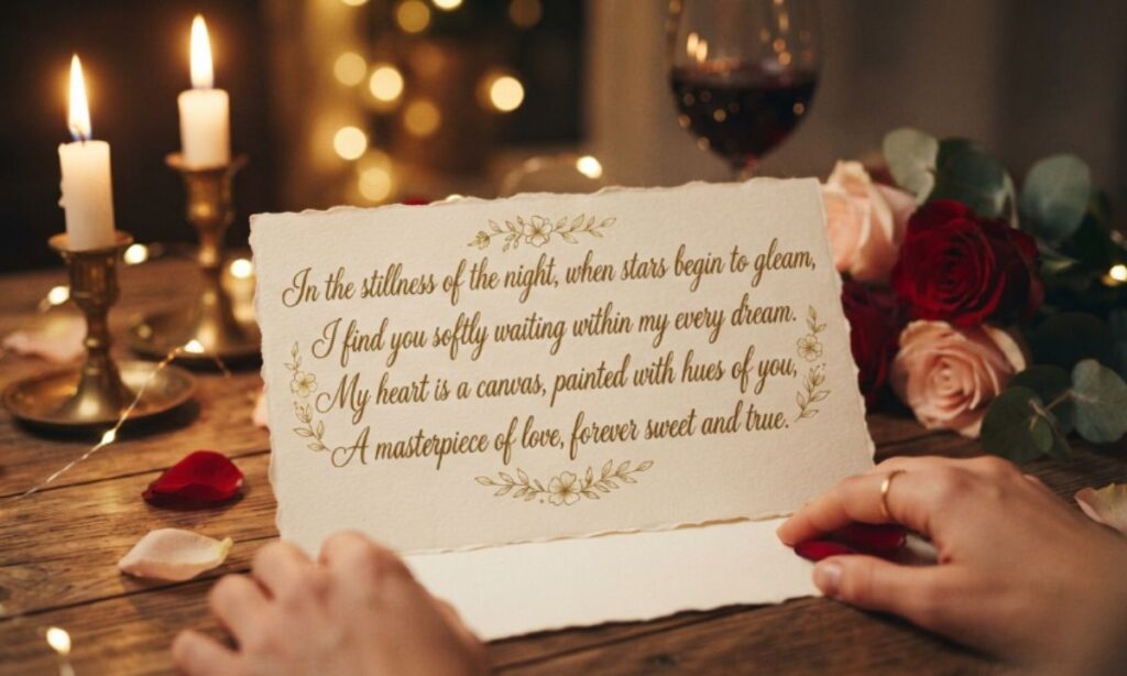 Romantic Love Shayari in English