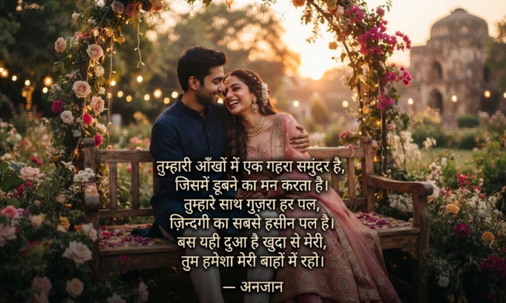 Romantic Shayari Urdu in Hindi