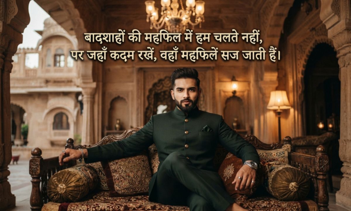 Royal Attitude Shayari 2 Line