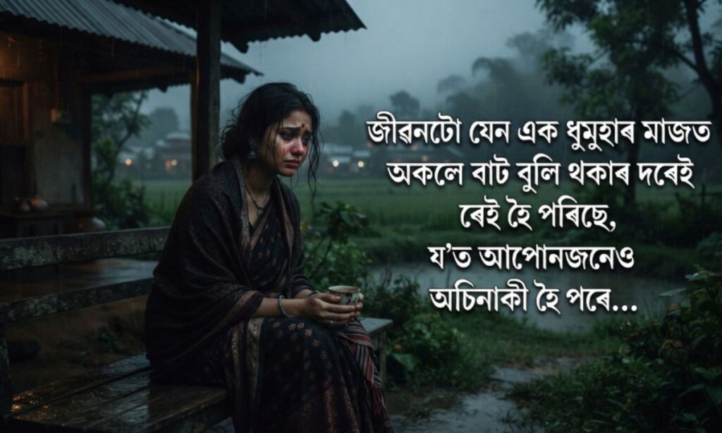 Sad Shayari Assamese