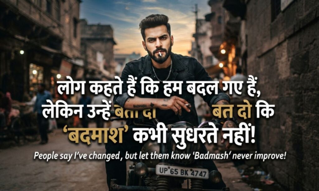 Shayari Badmash Wali