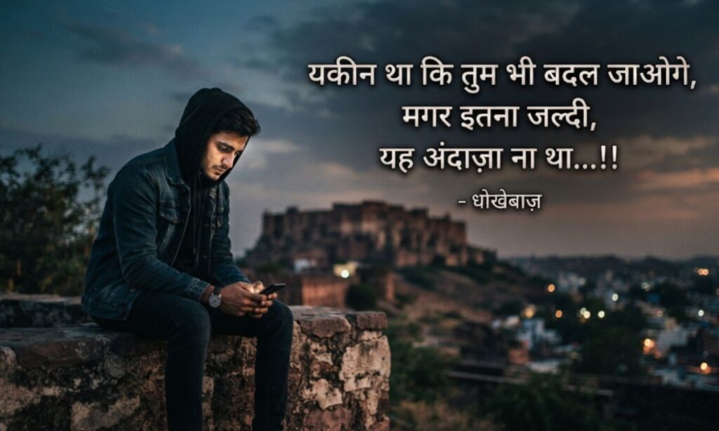 Shayari Dhokebaaz