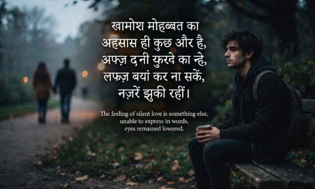 Silent One Sided Love Shayari