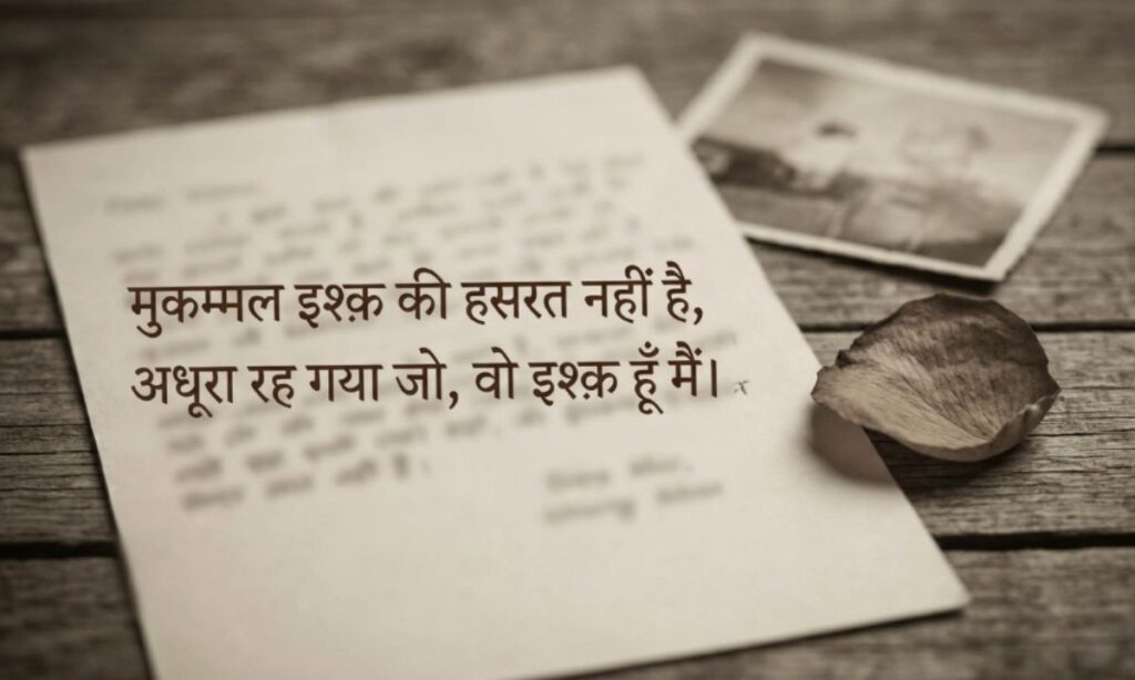 Adhura Pyar Shayari 2 Line
