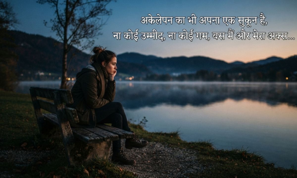 Alone Shayari in Hindi