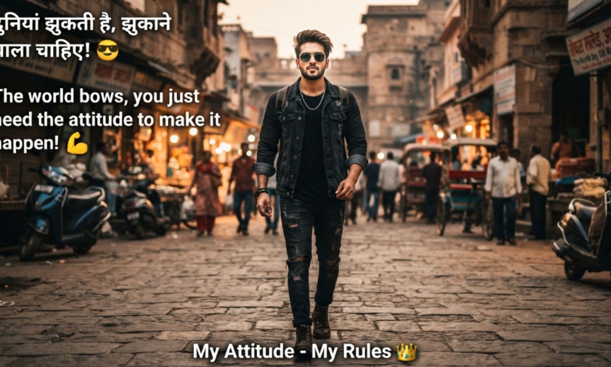 Attitude Shayari Hindi to English