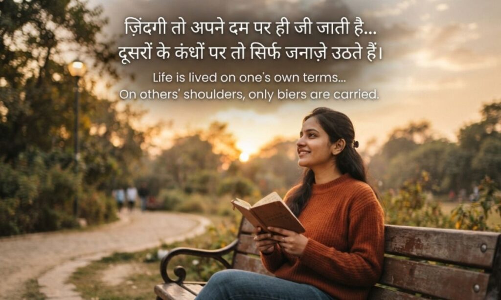Best Hindi Shayari on Life in English