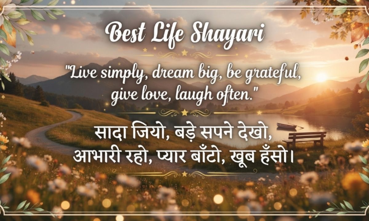 Best Life Shayari in English & Hindi