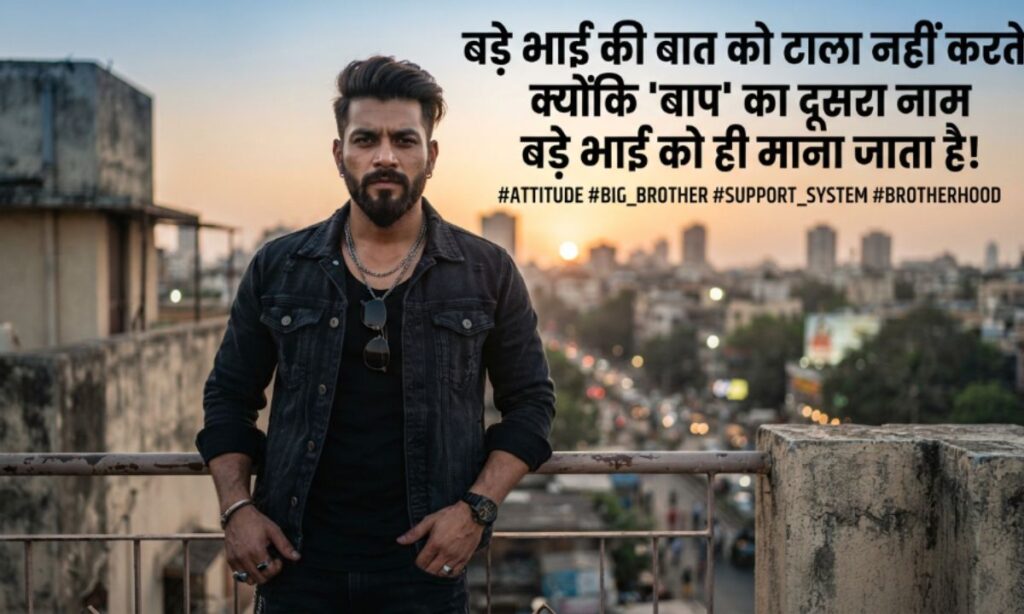 Big Brother Shayari in Hindi Attitude