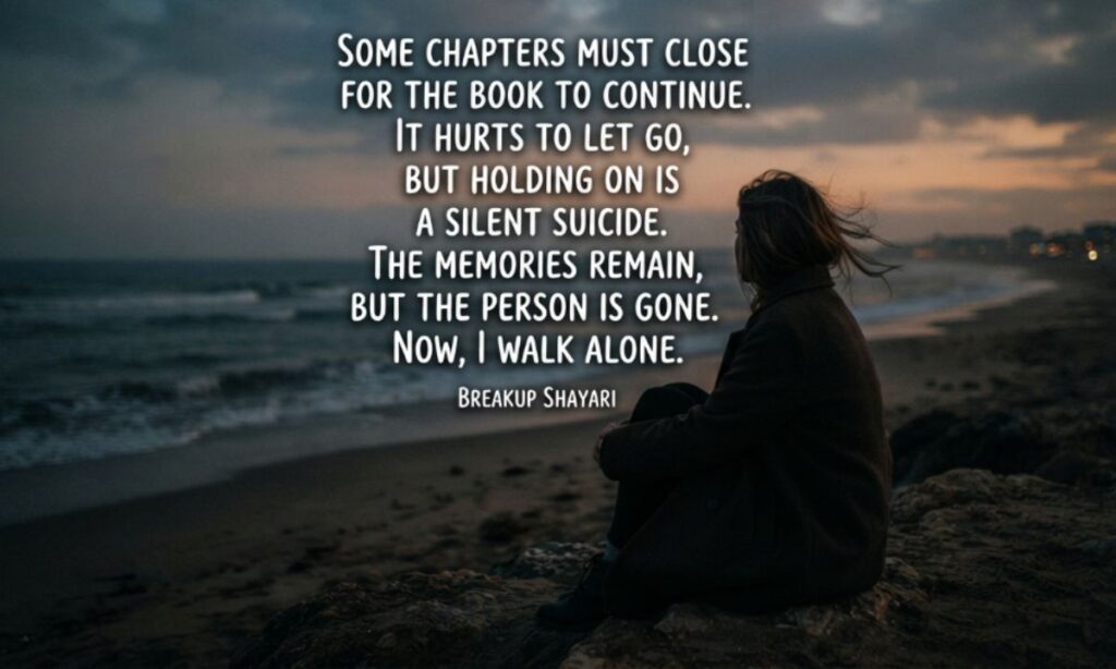Breakup Shayari in English