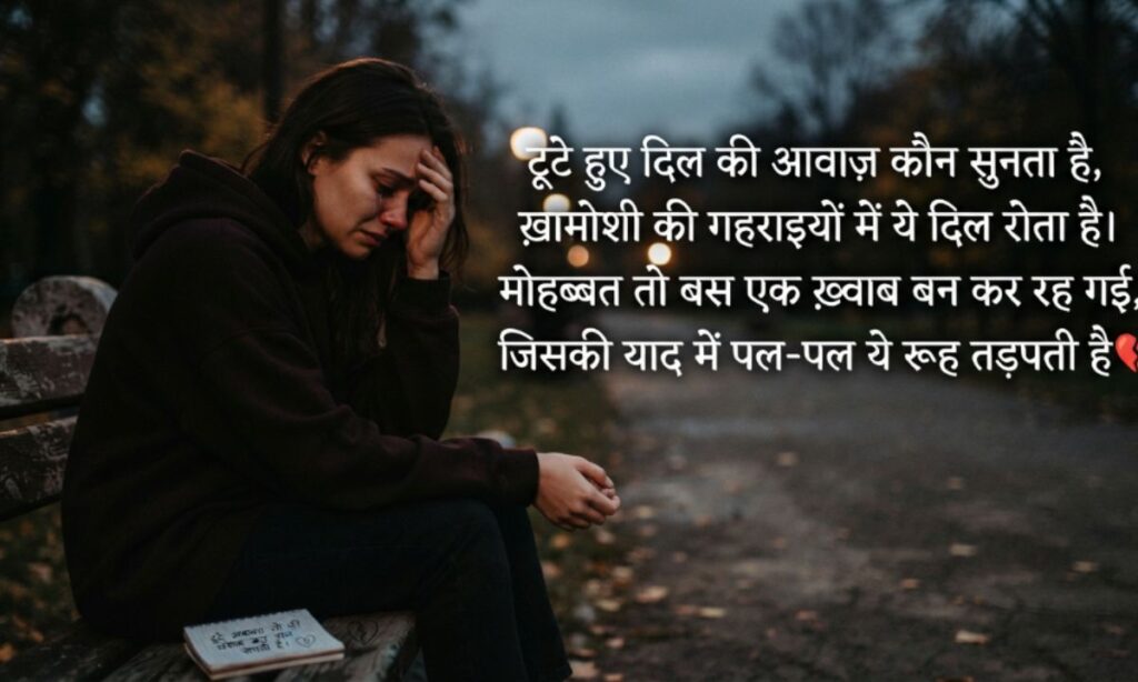 Broken Heart Shayari 💔