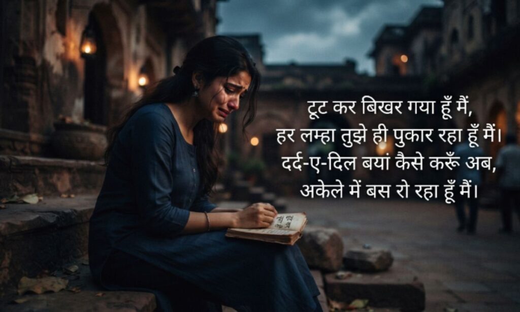 Broken Heart Shayari in Hindi 💔