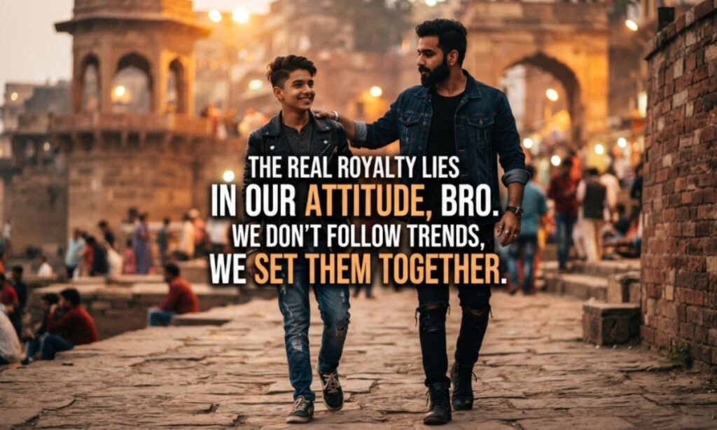 Brother Attitude Shayari in English