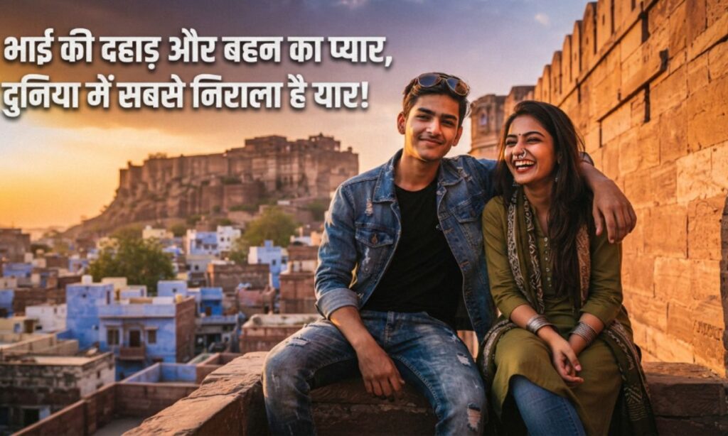 Brother and Sister Attitude Shayari in Hindi