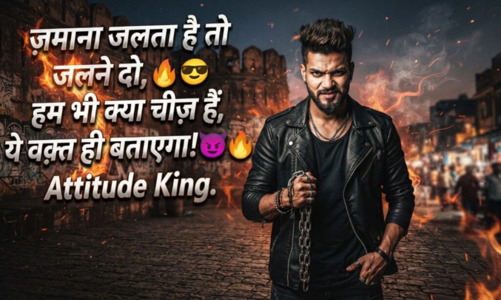 Dushman Attitude Shayari Hindi 😈🔥
