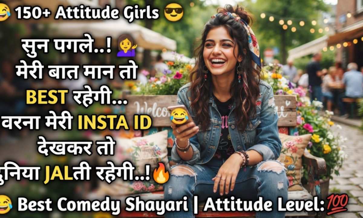 Girls Attitude Funny Shayari
