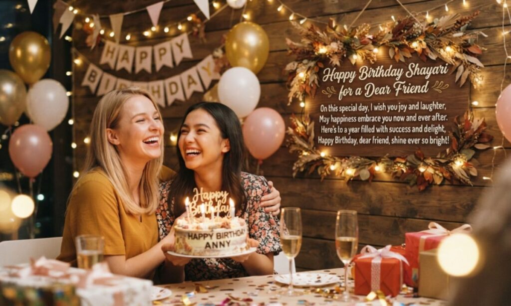 Happy birthday shayari in english for friend