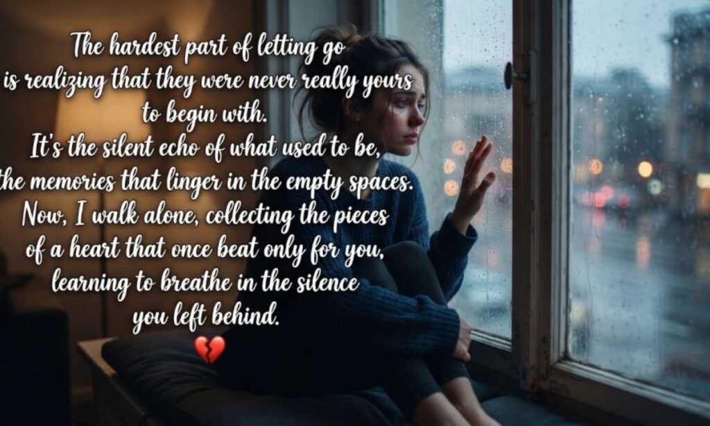 Heart Touching Breakup Shayari in English