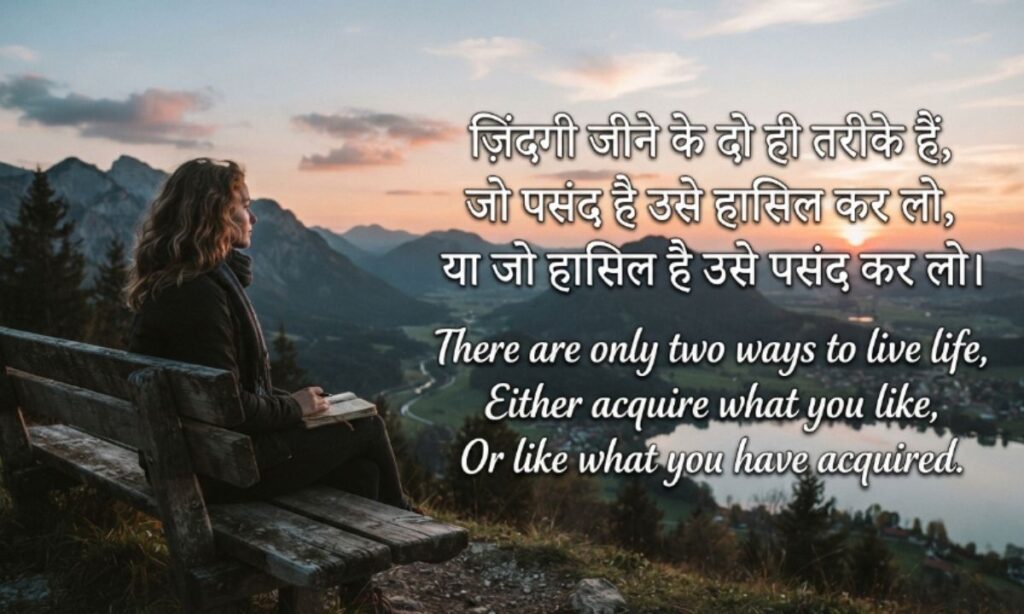 Life Shayari in Hindi English