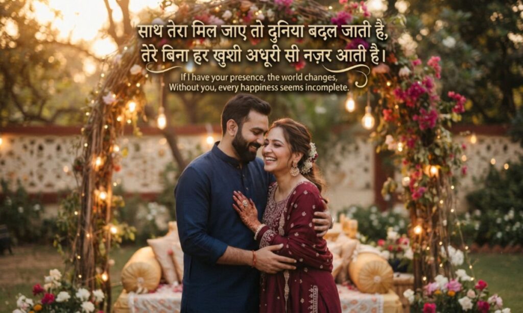 Love Shayari in Hindi for Husband Wife