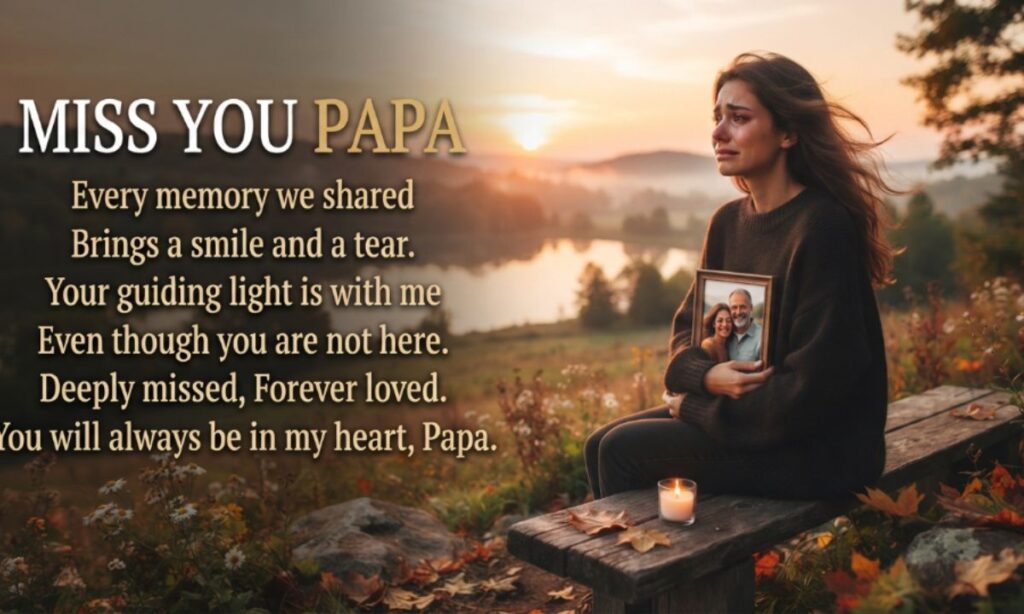 Miss You Papa Shayari in English