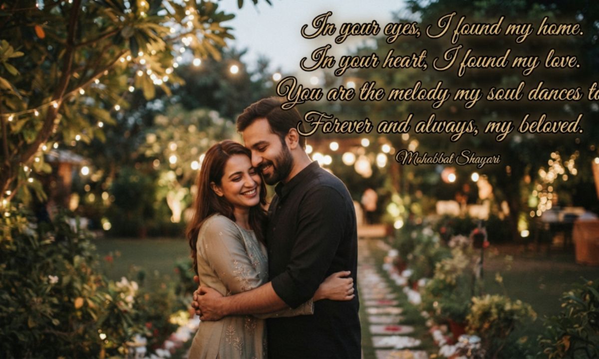 Mohabbat Shayari in English