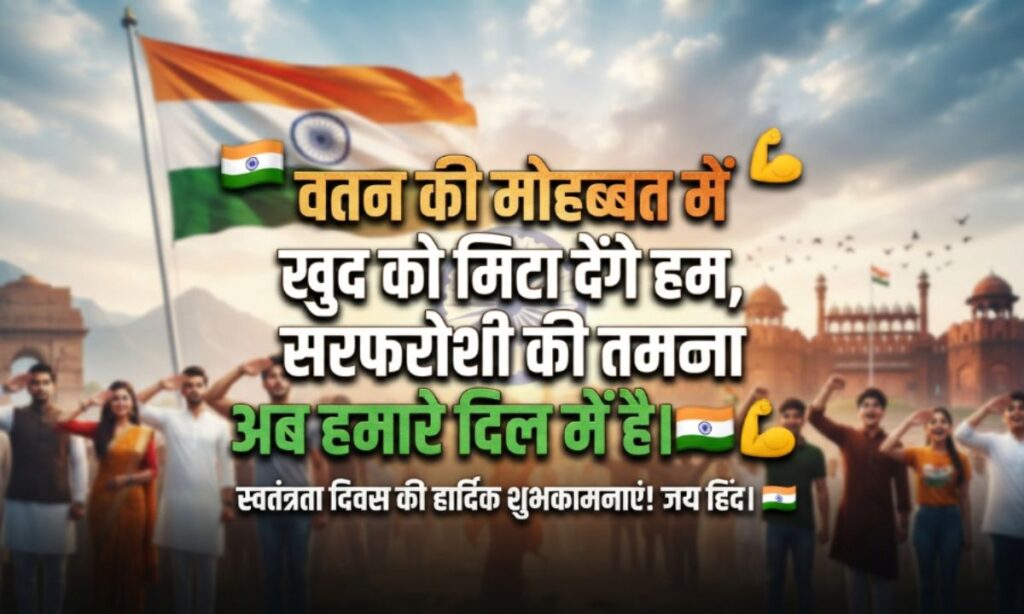 Motivational Desh Bhakti Quotes in Hindi 🇮🇳💪