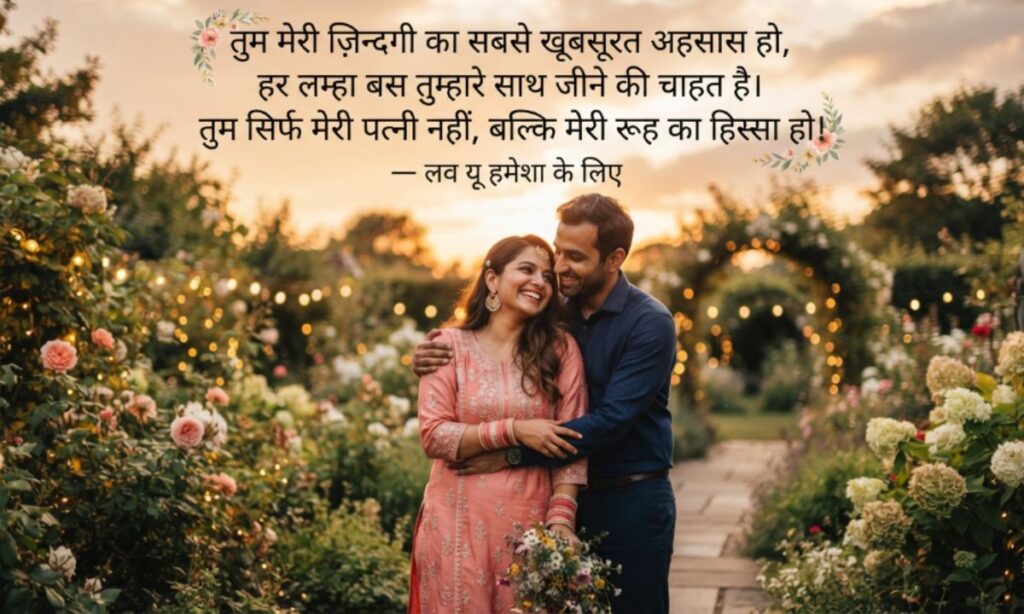 Romantic Shayari for Wife
