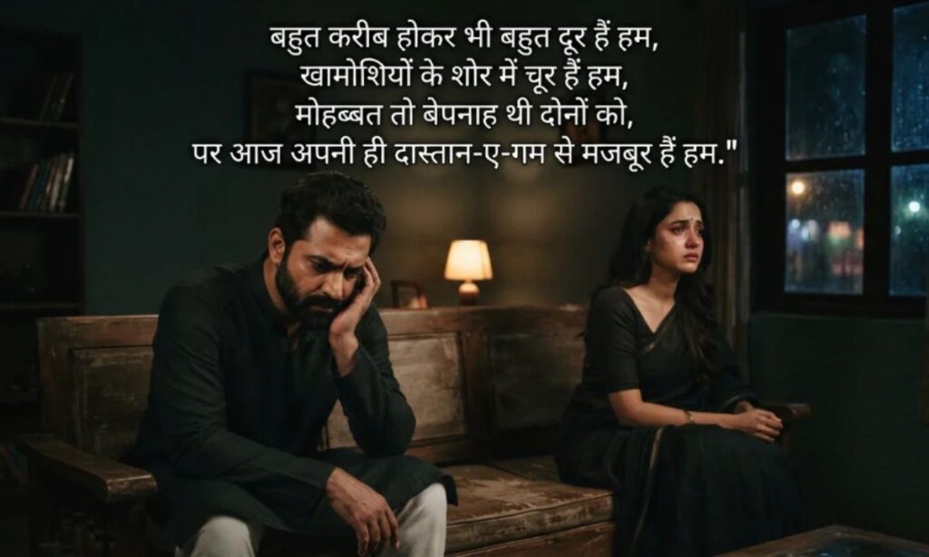 Sad Shayari Husband Wife Hindi