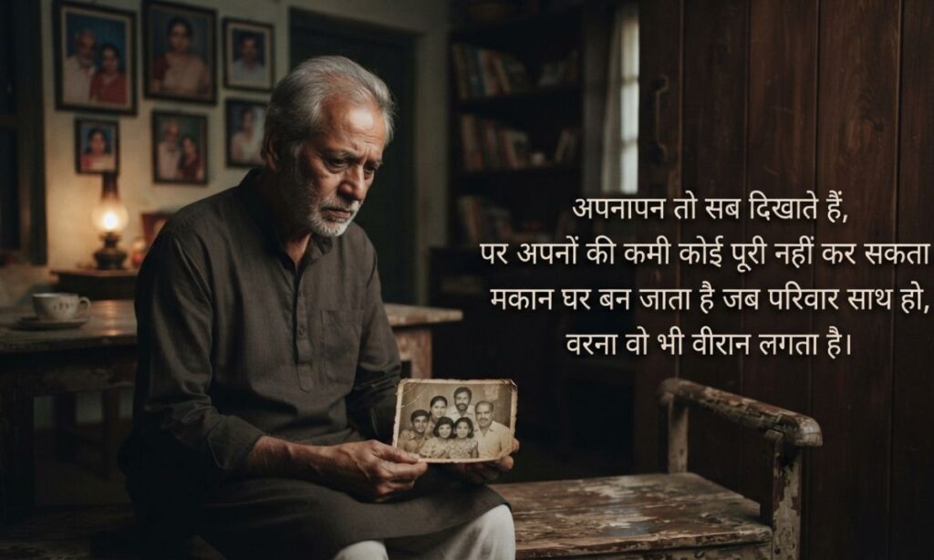Sad Shayari for Family