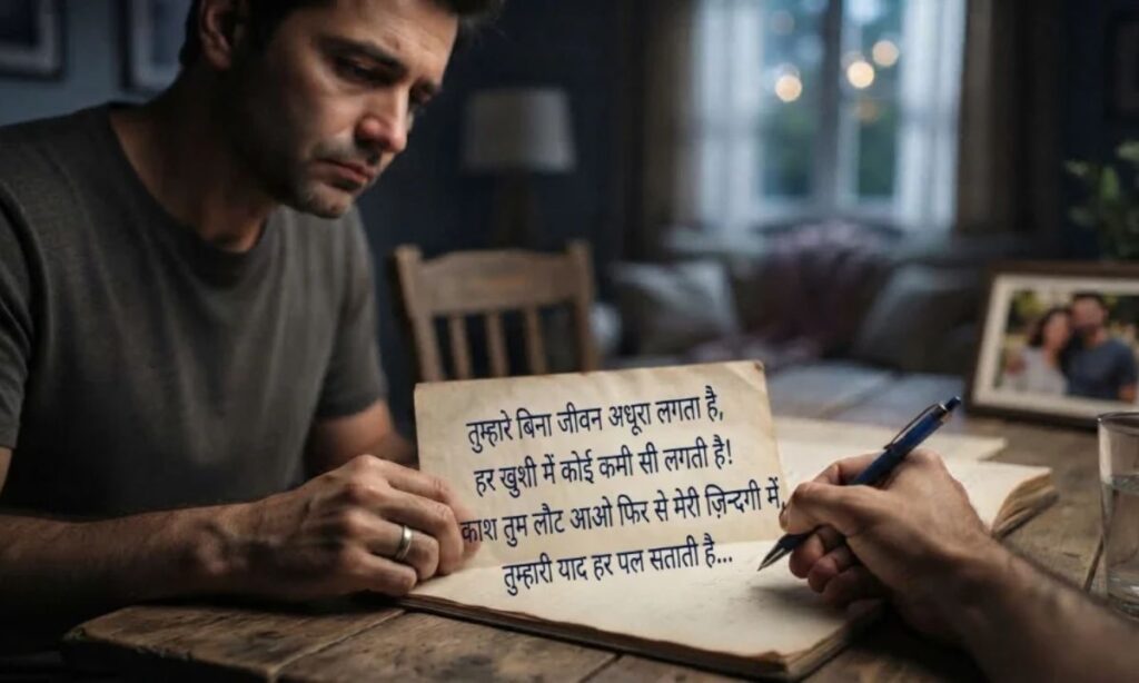 Sad Shayari for Wife from Husband