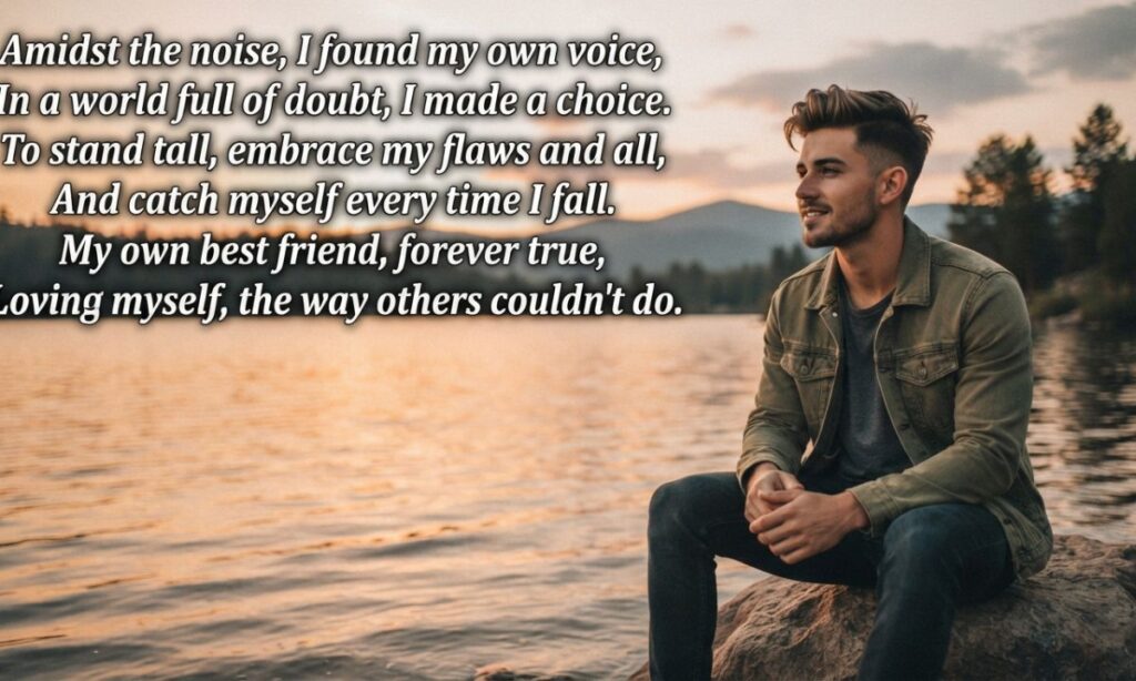 Self love shayari in english for boy