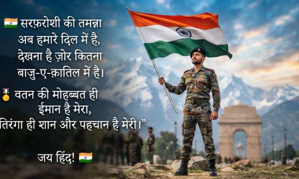 Shayari Desh Bhakti in Hindi 🎖️🇮🇳