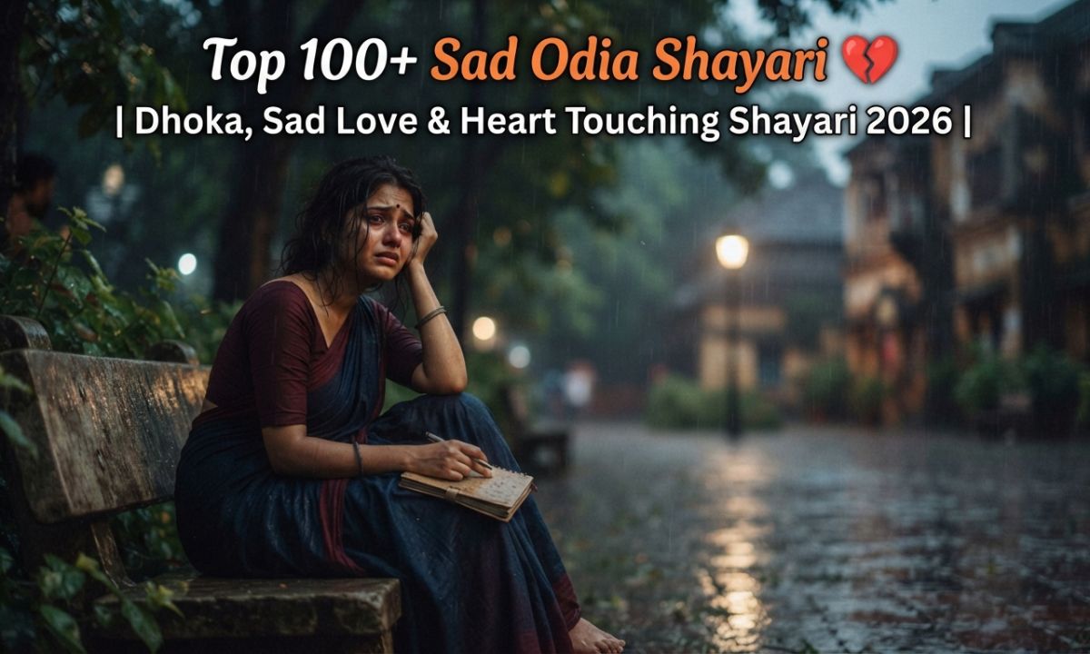 Top 100+ Sad Odia Shayari